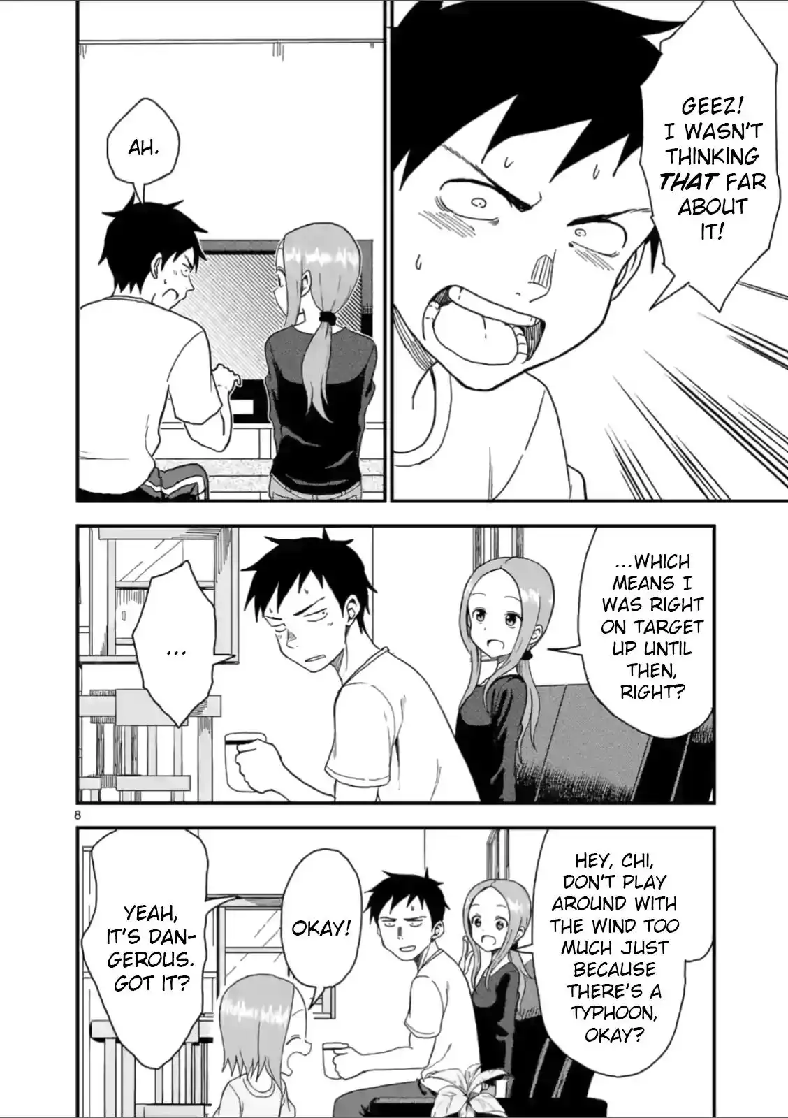 Karakai Jouzu no (Moto) Takagi-san Chapter 58 8